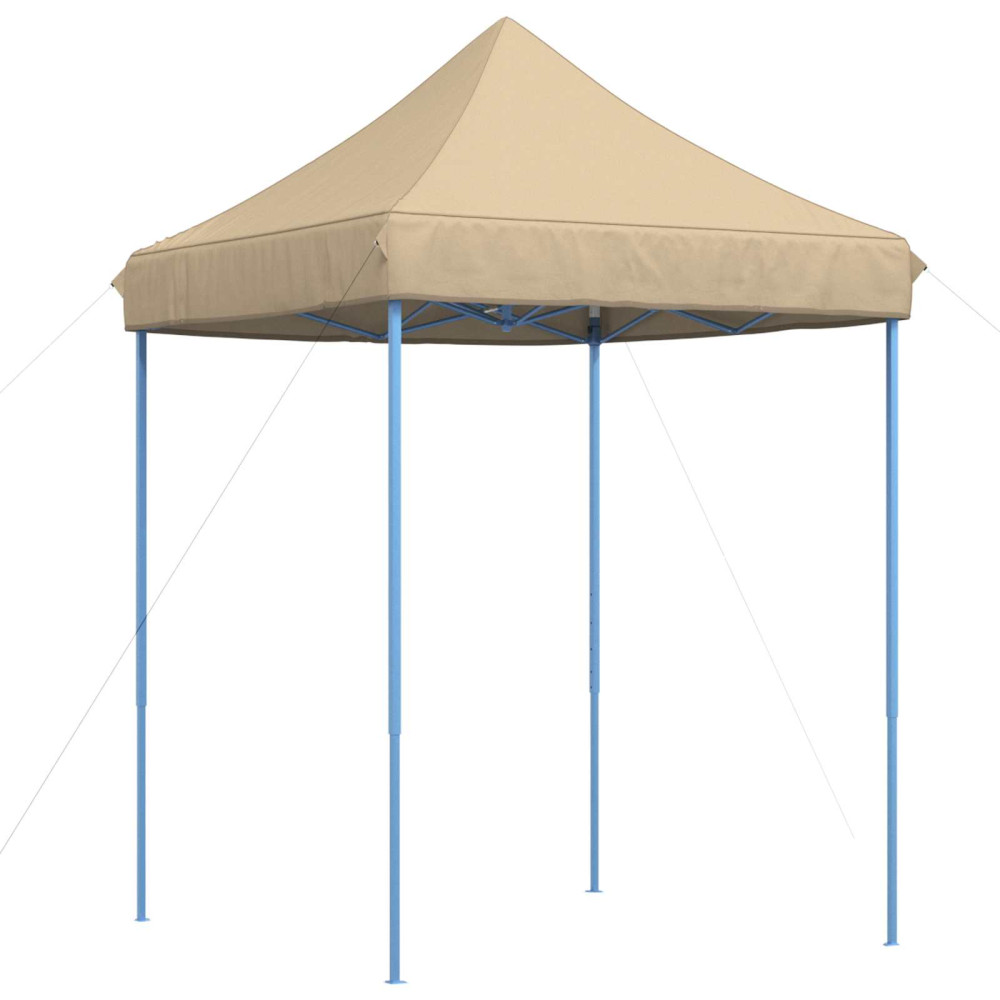 Produktbild för Partytält Beige 200 x 200 x 306 cm Oxford Tyg