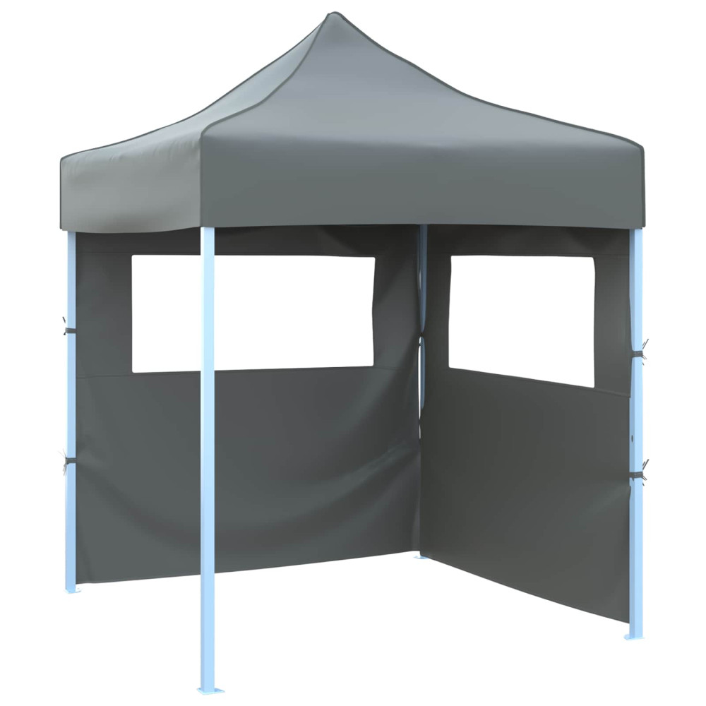 Produktbild för Partytält Antracit 200 x 200 x 315 cm Oxford Tyg