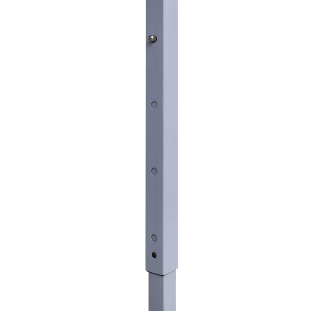 Produktbild för Partytält Antracit 200 x 200 x 315 cm Oxford Tyg
