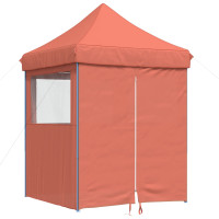 Produktbild för Partytält Terracotta 200 x 200 x 306 cm Oxford Tyg