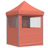 Produktbild för Partytält Terracotta 200 x 200 x 306 cm Oxford Tyg