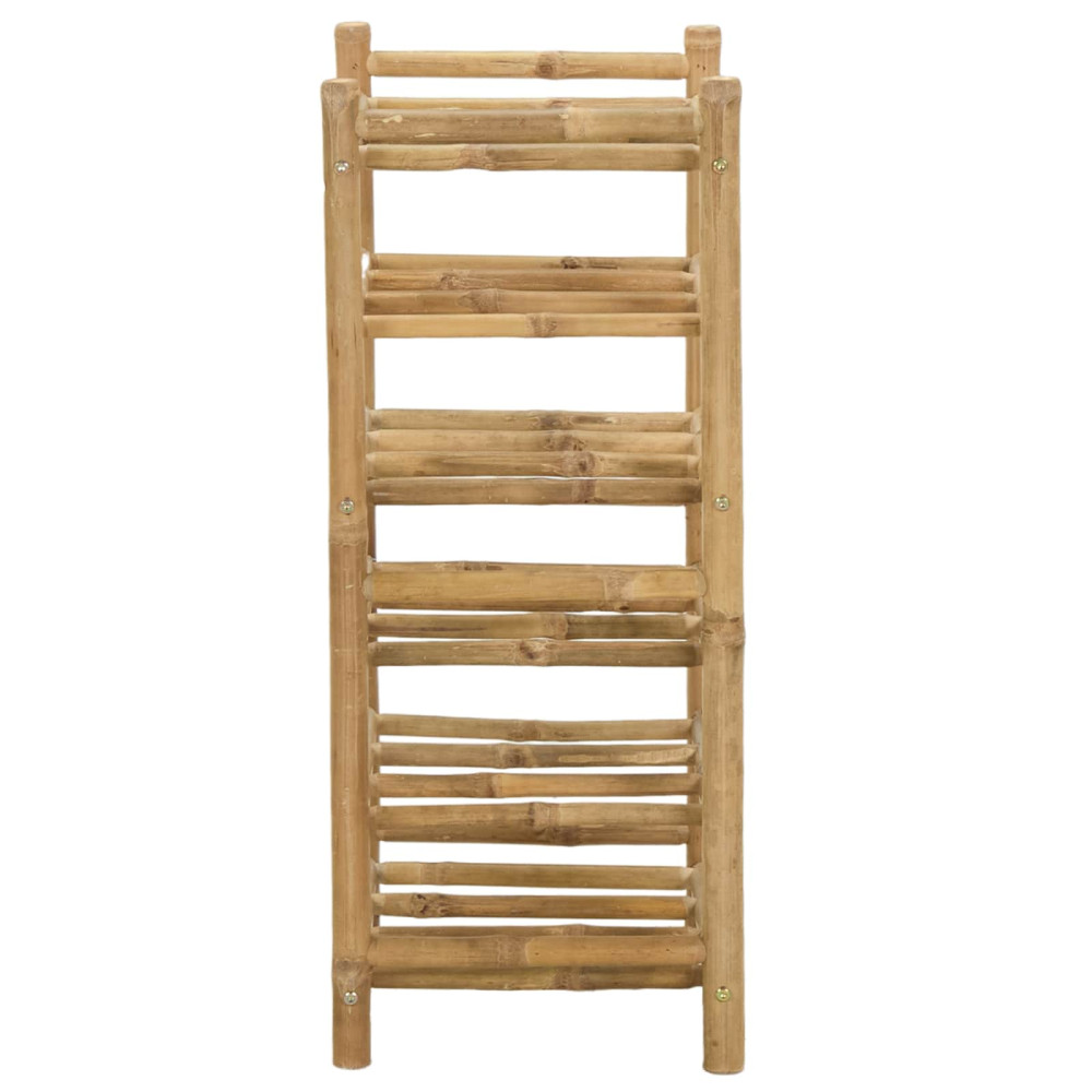 Produktbild för Vinställ Naturfärg 32,5 x 29,5 x 72 cm Bambus