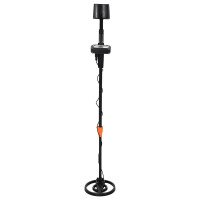 Produktbild för Metalldetektor med LCD-skärm 3 modeller 19 cm spole Svart
