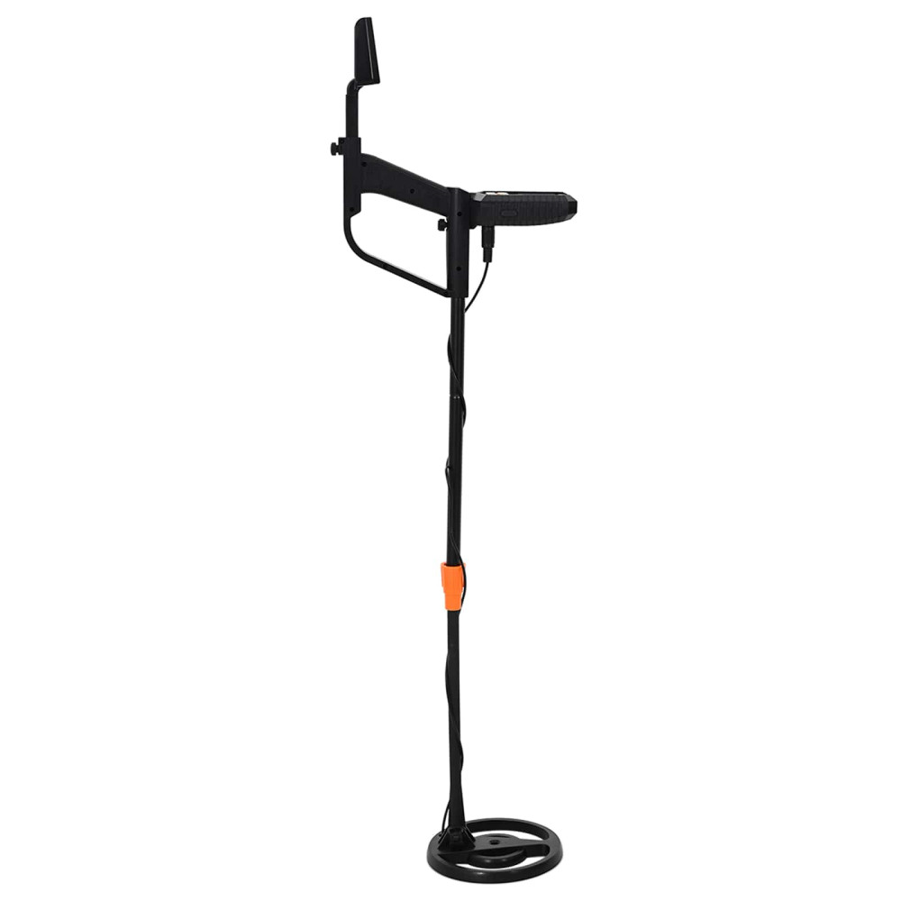 Produktbild för Metalldetektor med LCD-skärm 3 modeller 19 cm spole Svart