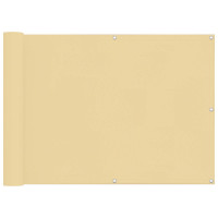 Produktbild för Balkong Skärm 75 x 200 cm PU-belagt oxford alu