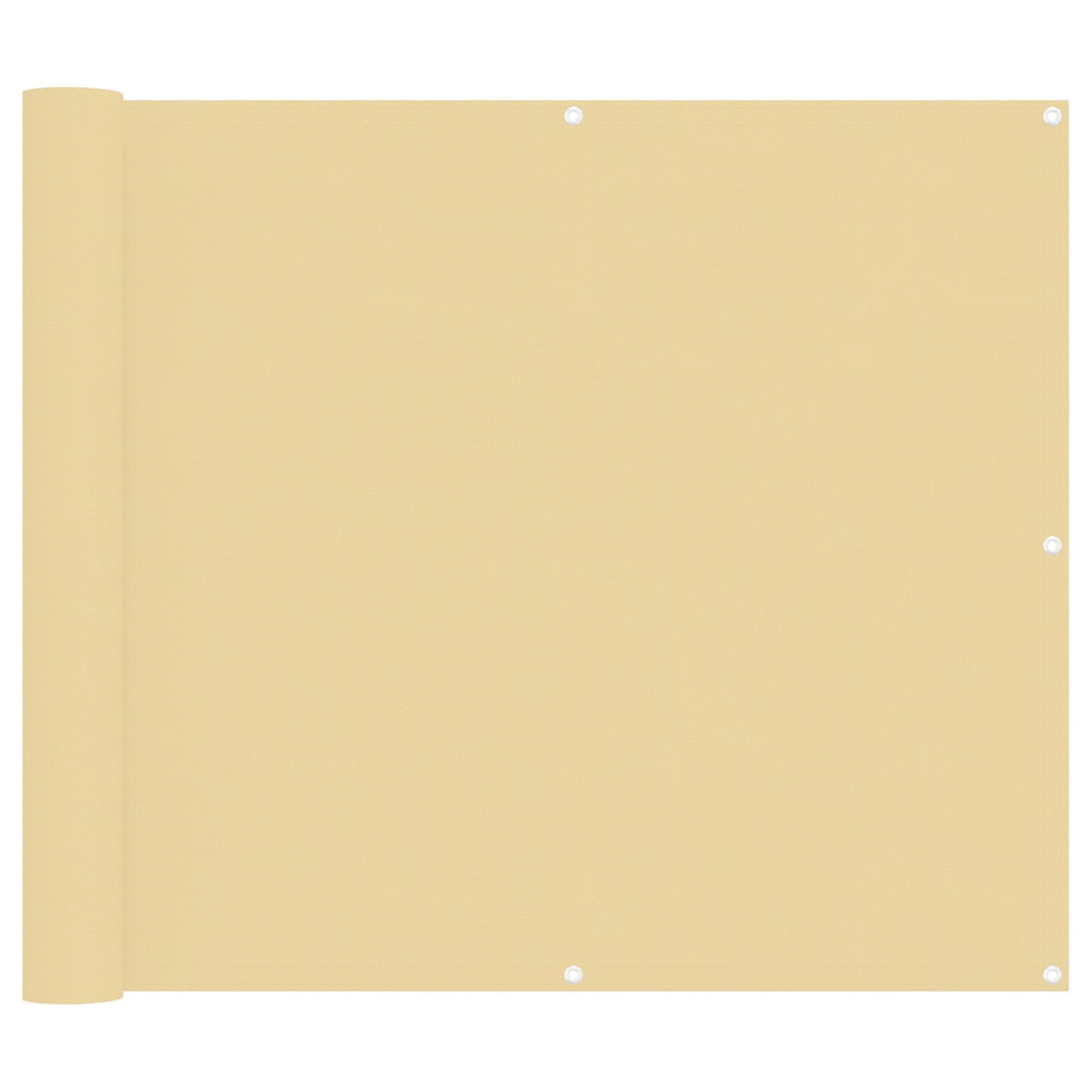 Produktbild för Balkong Skärm 90 x 200 cm PU-belagt oxford alu