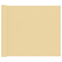 Produktbild för Balkong Skärm Sand 100 x 400 cm Oxford Tyg