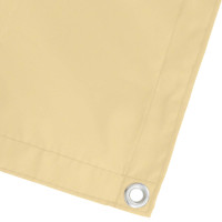 Produktbild för Balkong Skärm Sand 100 x 400 cm Oxford Tyg