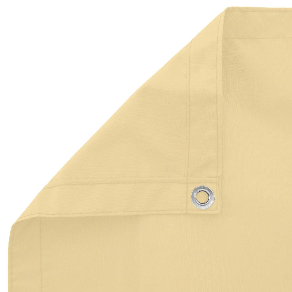 Produktbild för Balkong Skärm Sand 100 x 400 cm Oxford Tyg