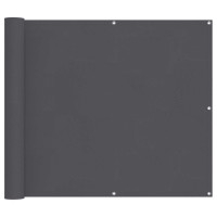 Produktbild för Balkong Skärm 90 x 200 cm PU-belagt oxford alu