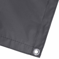 Produktbild för Balkong Skärm 90 x 200 cm PU-belagt oxford alu