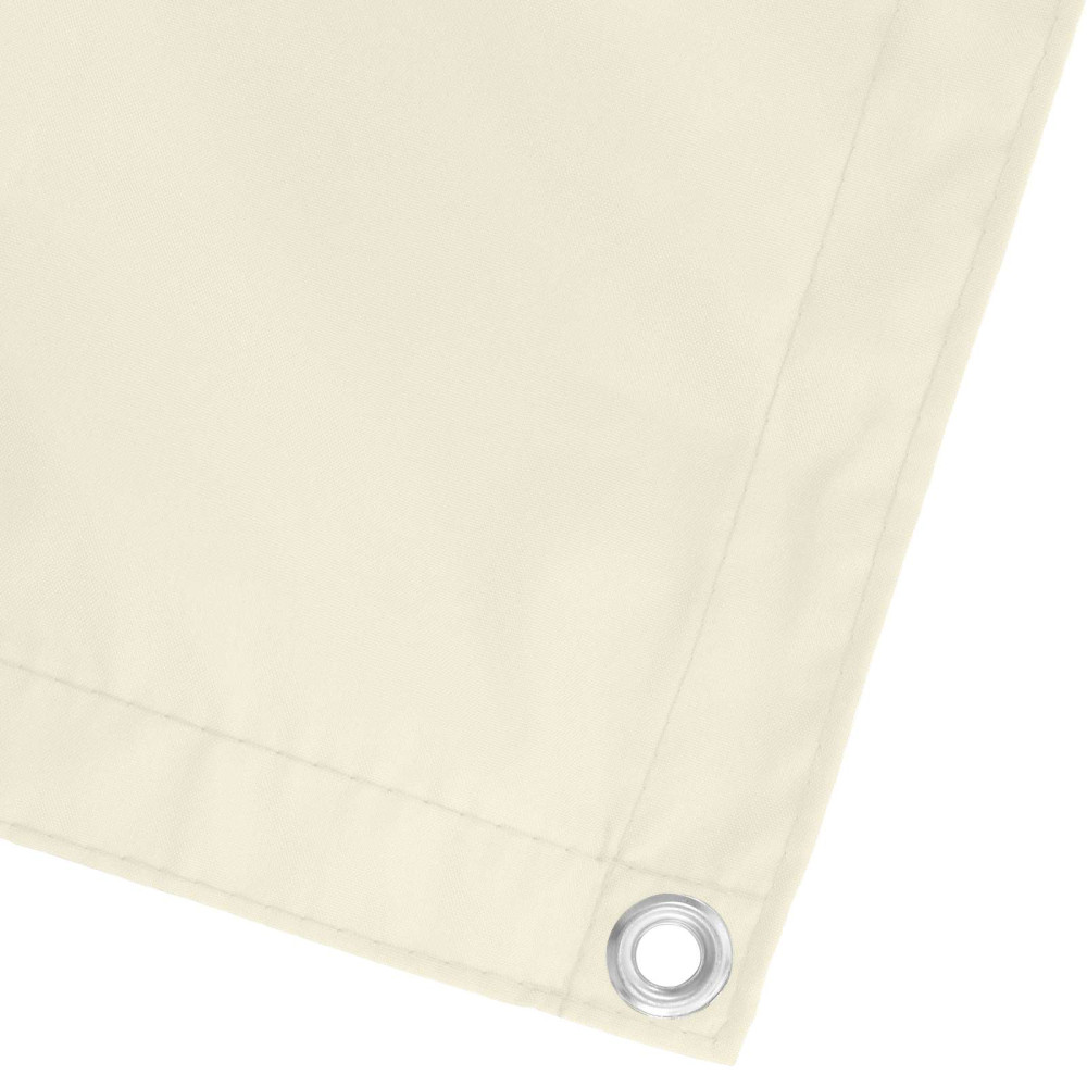 Produktbild för Balkong Skärm Kräm 100 x 600 cm Oxford Tyg