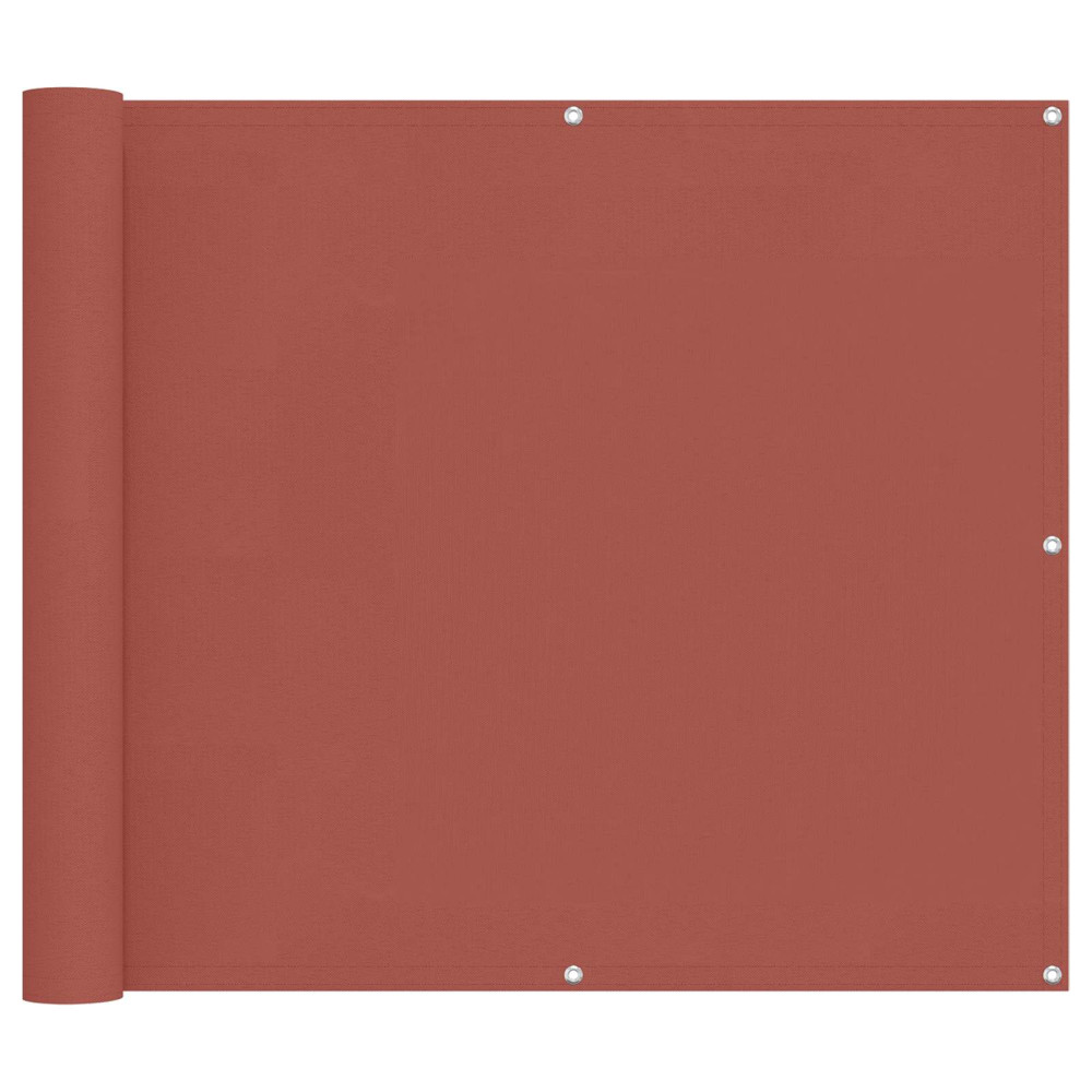 Produktbild för Balkong Skärm 90 x 200 cm PU-belagt oxford alu