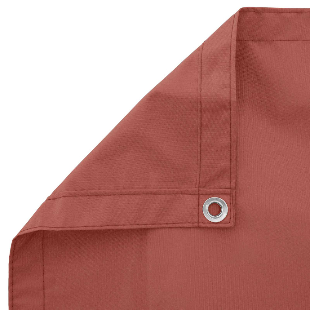 Produktbild för Balkong Skärm Terracotta 110 x 300 cm Oxford Tyg