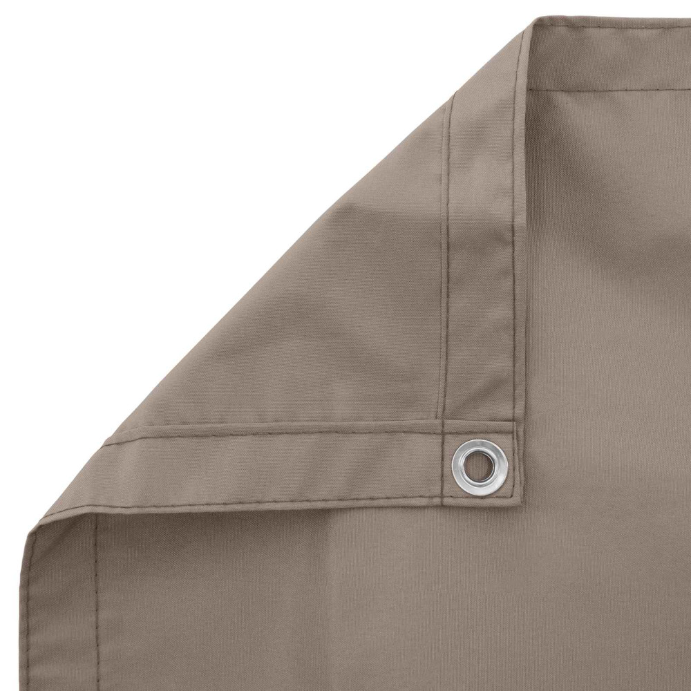 Produktbild för Balkong Skärm Taupe 100 x 300 cm Oxford Tyg