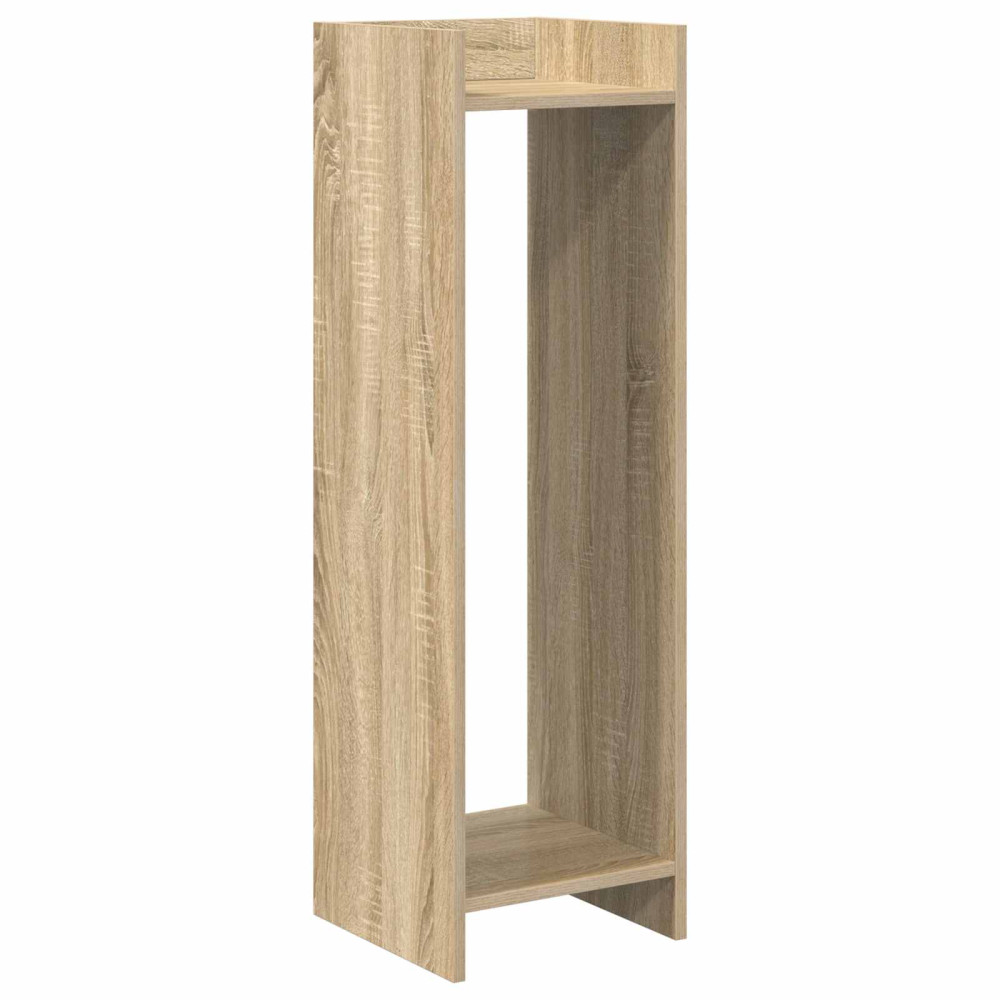 Produktbild för Växtställ Sonoma-ek 30 x 30 x 100 cm Konstruerat trä