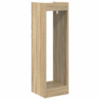 Produktbild för Växtställ Sonoma-ek 30 x 30 x 100 cm Konstruerat trä