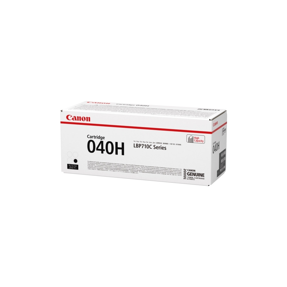 Produktbild för Canon 040 H - hög kapacitet - svart - original - tonerkassett