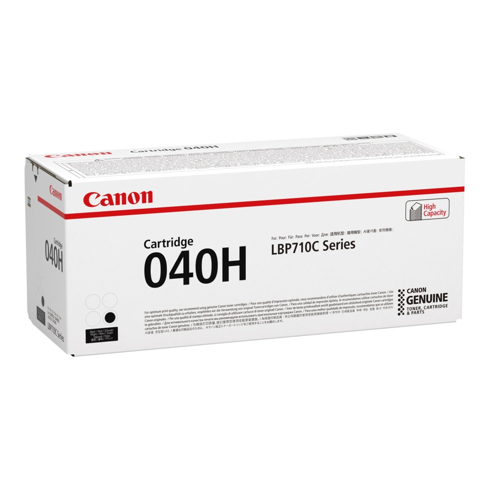 Produktbild för Canon 040 H - hög kapacitet - svart - original - tonerkassett