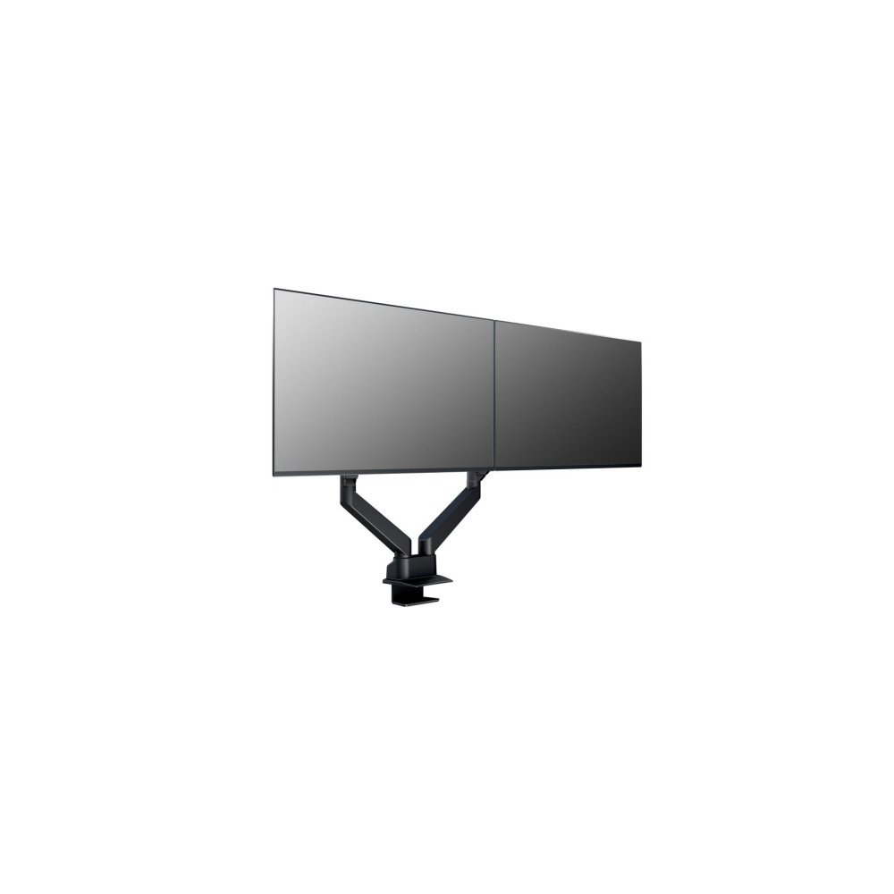 Produktbild för Multibrackets M VESA Gas Lift Arm Dual Side by Side monteringssats - justerbar arm - för 2 LCD-bildskärmar - svart