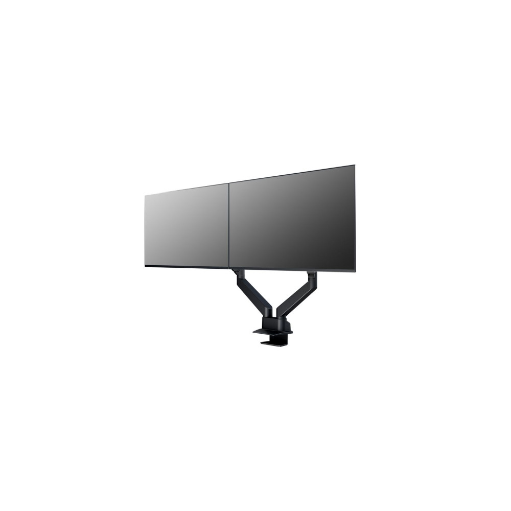 Produktbild för Multibrackets M VESA Gas Lift Arm Dual Side by Side monteringssats - justerbar arm - för 2 LCD-bildskärmar - svart