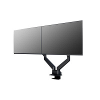 Produktbild för Multibrackets M VESA Gas Lift Arm Dual Side by Side monteringssats - justerbar arm - för 2 LCD-bildskärmar - svart