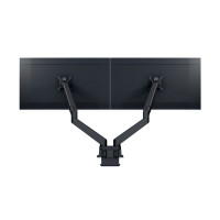 Produktbild för Multibrackets M VESA Gas Lift Arm Dual Side by Side monteringssats - justerbar arm - för 2 LCD-bildskärmar - svart