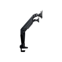 Produktbild för Multibrackets M VESA Gas Lift Arm Dual Side by Side monteringssats - justerbar arm - för 2 LCD-bildskärmar - svart