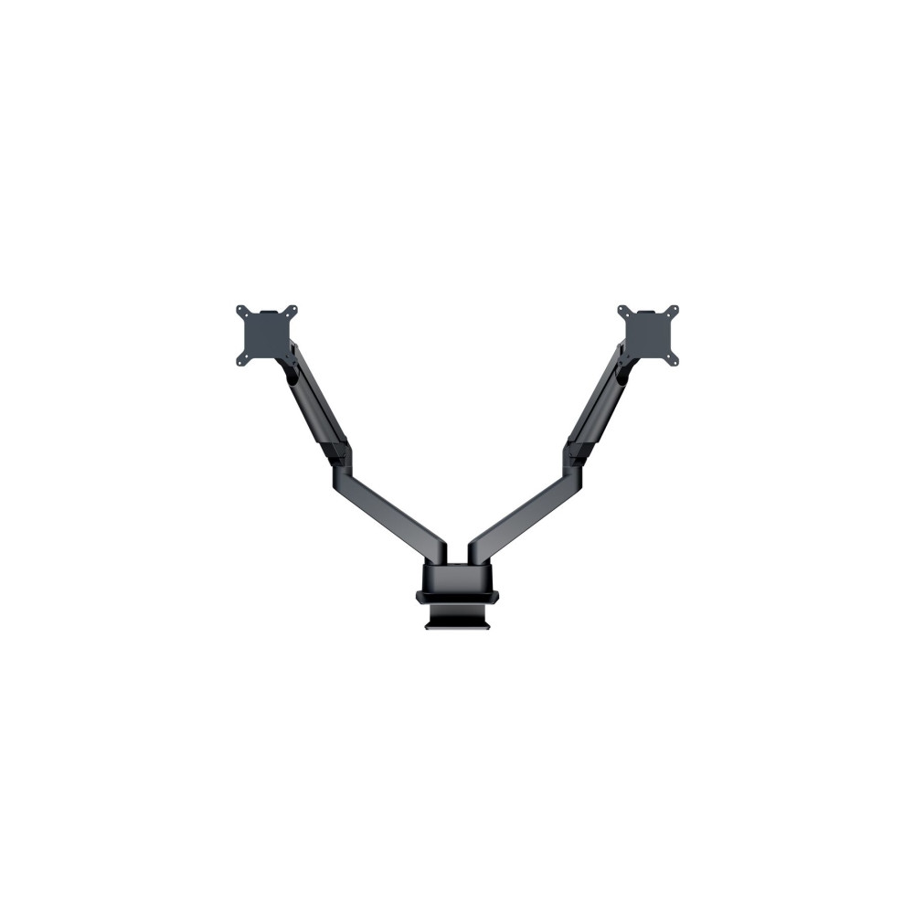 Produktbild för Multibrackets M VESA Gas Lift Arm Dual Side by Side monteringssats - justerbar arm - för 2 LCD-bildskärmar - svart