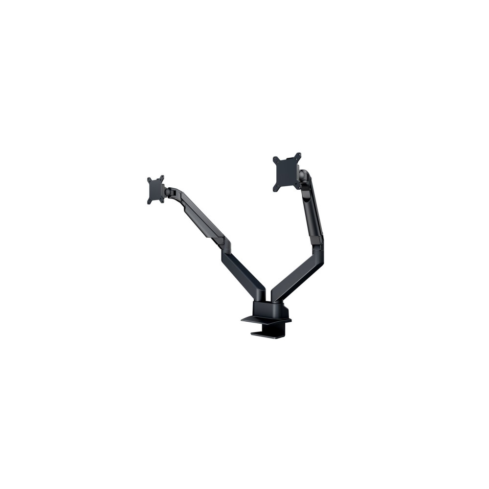 Produktbild för Multibrackets M VESA Gas Lift Arm Dual Side by Side monteringssats - justerbar arm - för 2 LCD-bildskärmar - svart