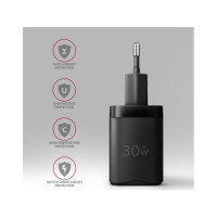 Produktbild för AXAGON ACU-PQ30 strömadapter - USB typ A, USB-C - 30 Watt