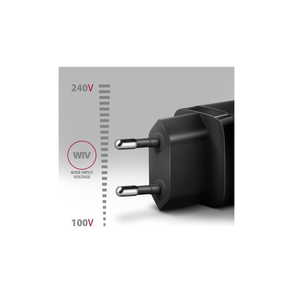 Produktbild för AXAGON ACU-PQ30 strömadapter - USB typ A, USB-C - 30 Watt