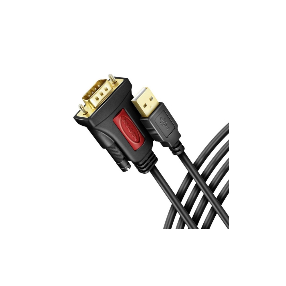 Produktbild för AXAGON - seriell kabel - DB-9 till USB - 1.5 m