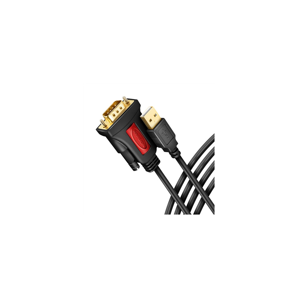 Produktbild för AXAGON - seriell kabel - DB-9 till USB - 1.5 m