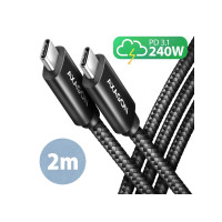 Produktbild för AXAGON - USB typ C-kabel - USB-C till USB-C