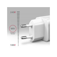 Produktbild för AXAGON ACU-DPQ65W strömadapter - USB typ A, 2 x USB-C - 65 Watt