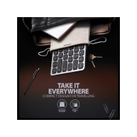 Produktbild för Klawiatura Axagon HMC-KB-US Klawiatura USB-C 5Gbps med HUB,...