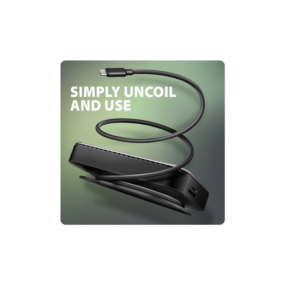 Produktbild för AXAGON HMC-UFO - dockningsstation - USB-C 3.2 Gen 2 - HDMI - 1GbE