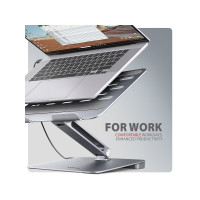 Produktbild för AXAGON HMC-STND - dockningsstation + ställ för bärbar dator - USB-C 3.2 Gen 1 - HDMI - 1GbE
