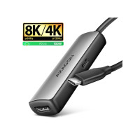 Produktbild för AXAGON RVC-HI8KPD - videoadapterkabel - USB-C till HDMI - 16 cm