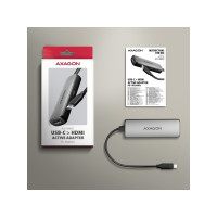Produktbild för AXAGON RVC-HI8KPD - videoadapterkabel - USB-C till HDMI - 16 cm