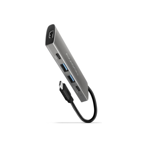 AXAGON AXAGON HMC-5G21 - dockningsstation - USB-C 3.2 Gen 2 / USB4 / Thunderbolt 3 / Thunderbolt 4 / Thunderbolt 5 - HDMI
