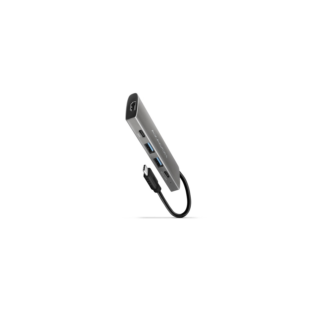 Produktbild för AXAGON HMC-5G21 - dockningsstation - USB-C 3.2 Gen 2 / USB4 / Thunderbolt 3 / Thunderbolt 4 / Thunderbolt 5 - HDMI