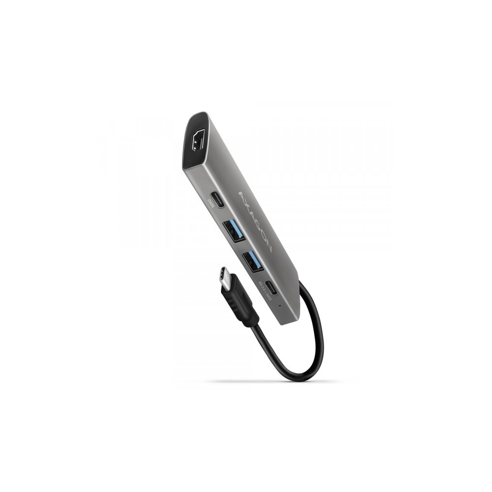 Produktbild för AXAGON HMC-5G21 - dockningsstation - USB-C 3.2 Gen 2 / USB4 / Thunderbolt 3 / Thunderbolt 4 / Thunderbolt 5 - HDMI