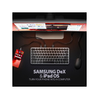 Produktbild för Axagon HMC-KB-NRD, Kabel, USB 3.2 Gen 1 (3.1 Gen 1) Type-C,...