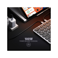 Produktbild för Axagon HMC-KB-NRD, Kabel, USB 3.2 Gen 1 (3.1 Gen 1) Type-C,...