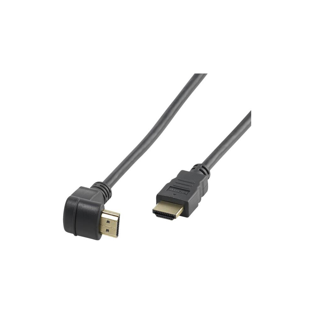 Produktbild för Vivanco VVVHDMI30M1M90K, 1,5 m, HDMI Typ A (standard), HDMI...