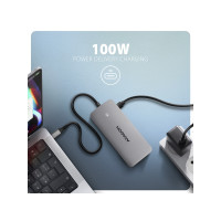 Produktbild för HUB USB Axagon HMC-CUB83X2, USB 10Gbps hubb, 2x USB-A, USB-C...