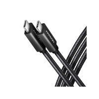 Produktbild för AXAGON BUCM32-CM20AB - USB typ C-kabel - 24 pin USB-C till 24 pin USB-C - 2 m
