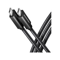Produktbild för AXAGON BUCM32-CM20AB - USB typ C-kabel - 24 pin USB-C till 24 pin USB-C - 2 m